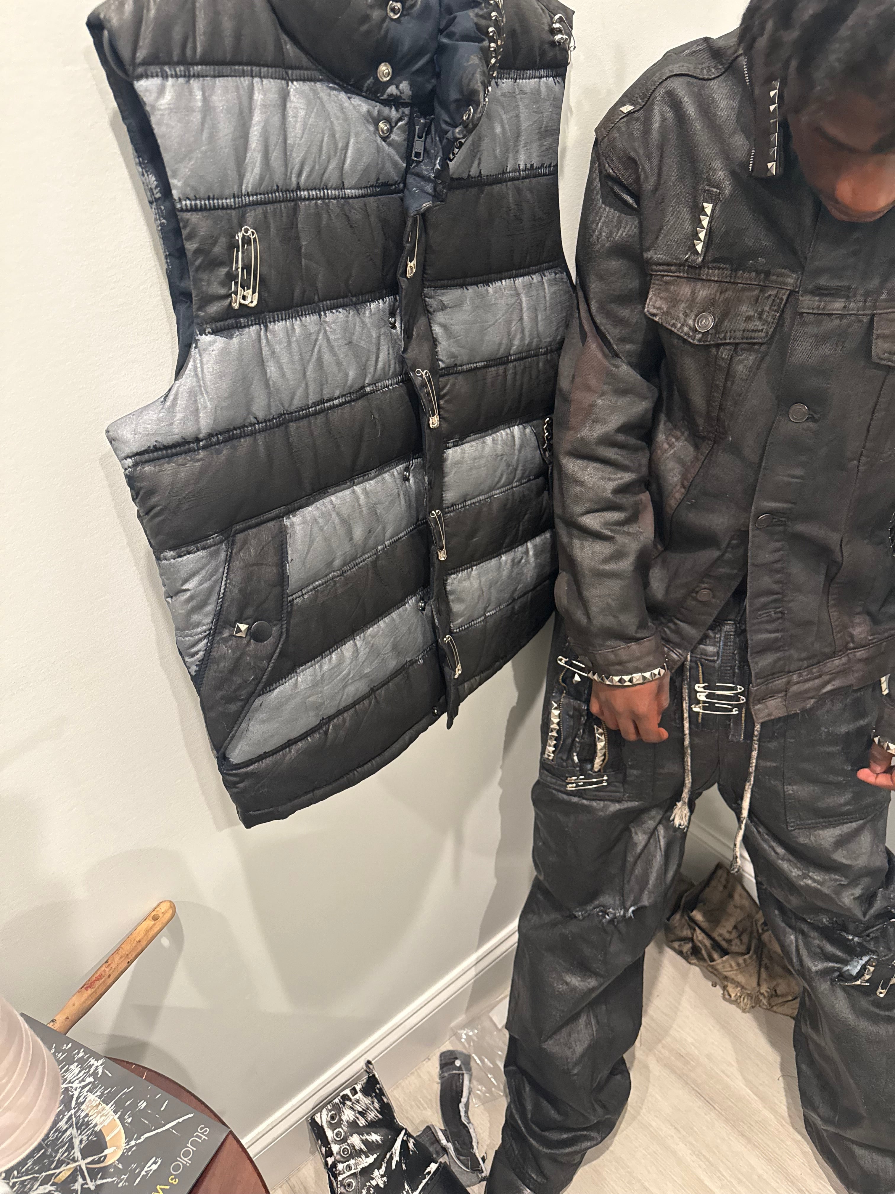 Studded Chieve Denim Jacket