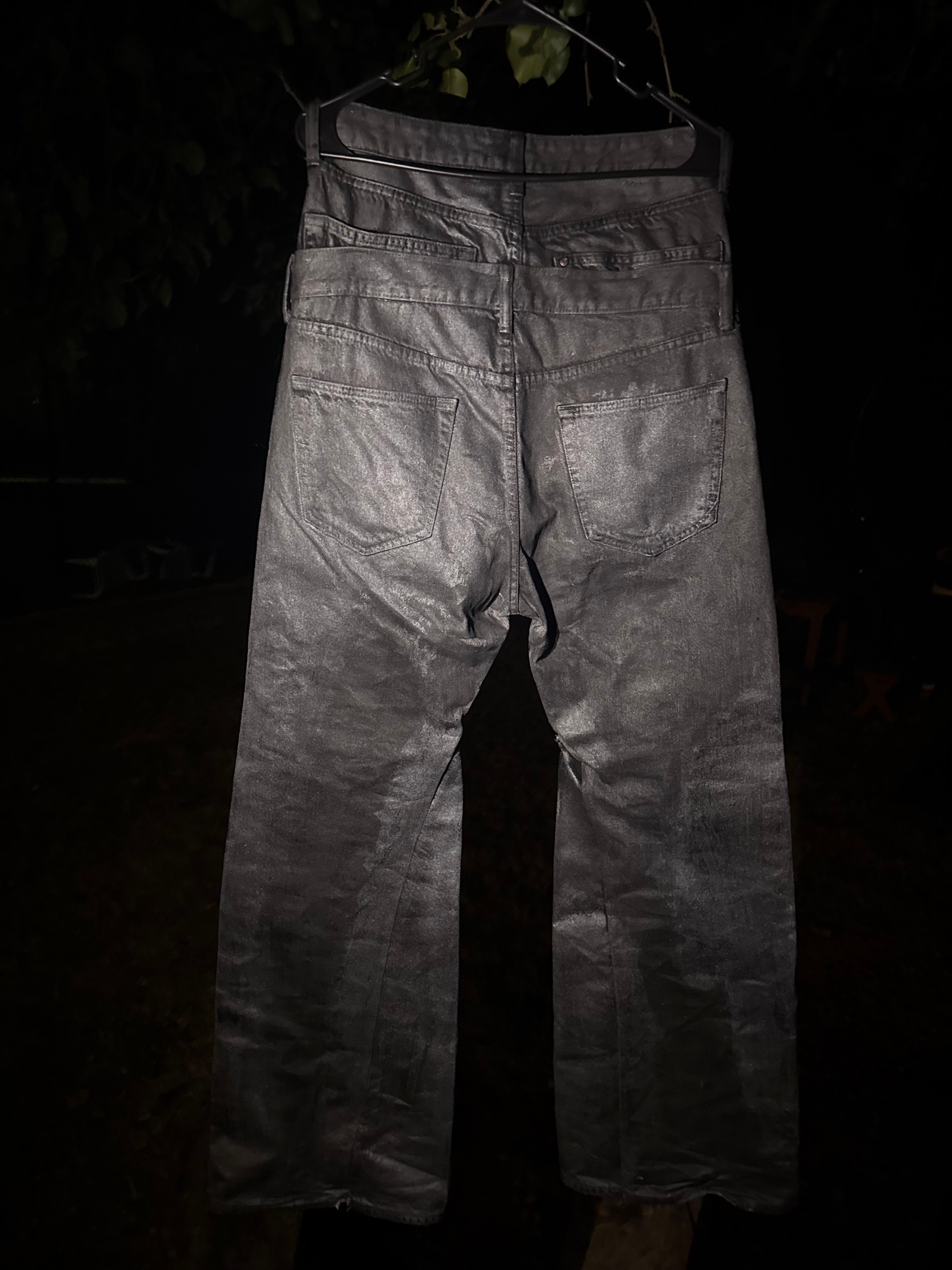 Double waisted Metallic Waxed