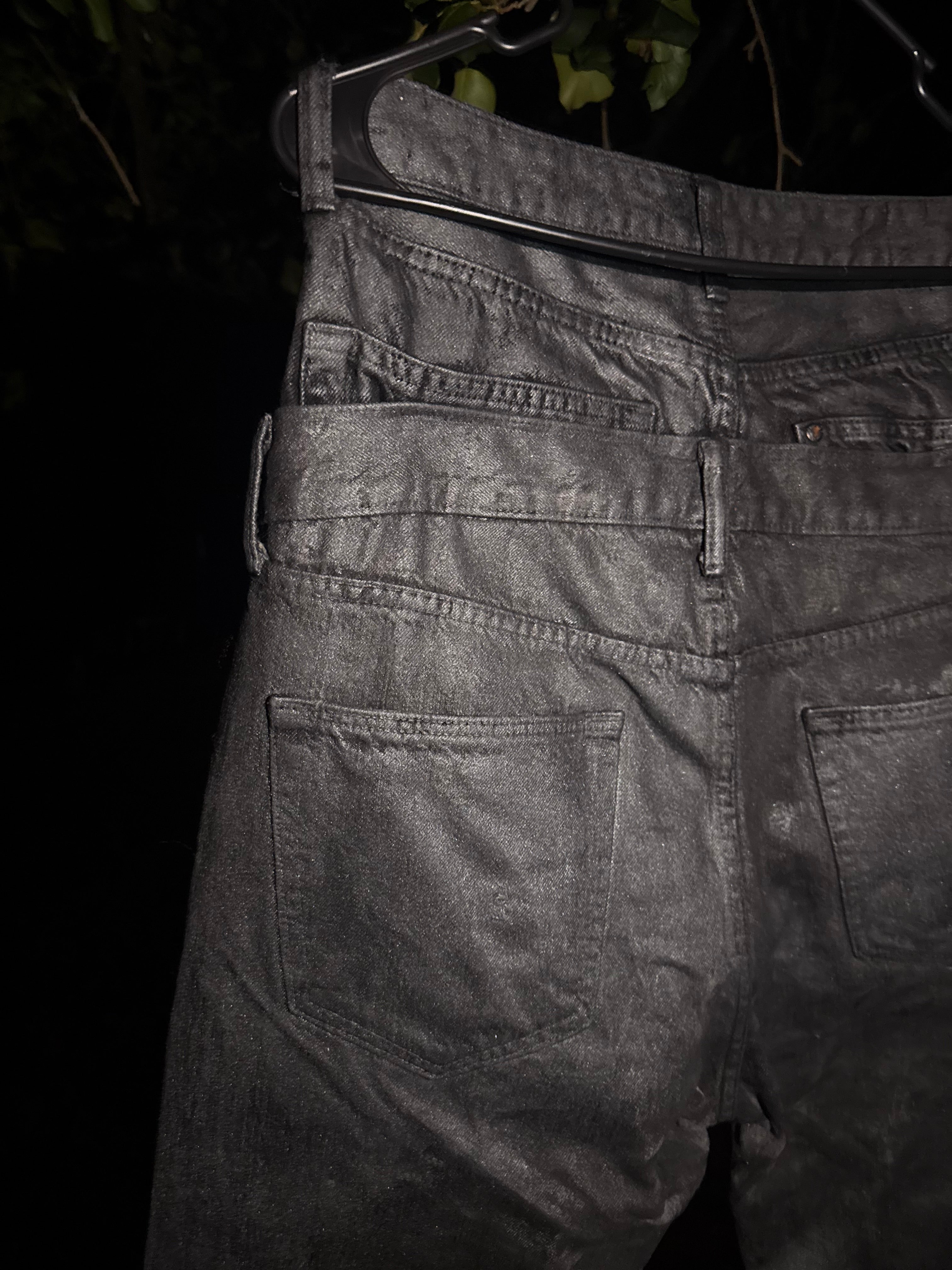 Double waisted Metallic Waxed