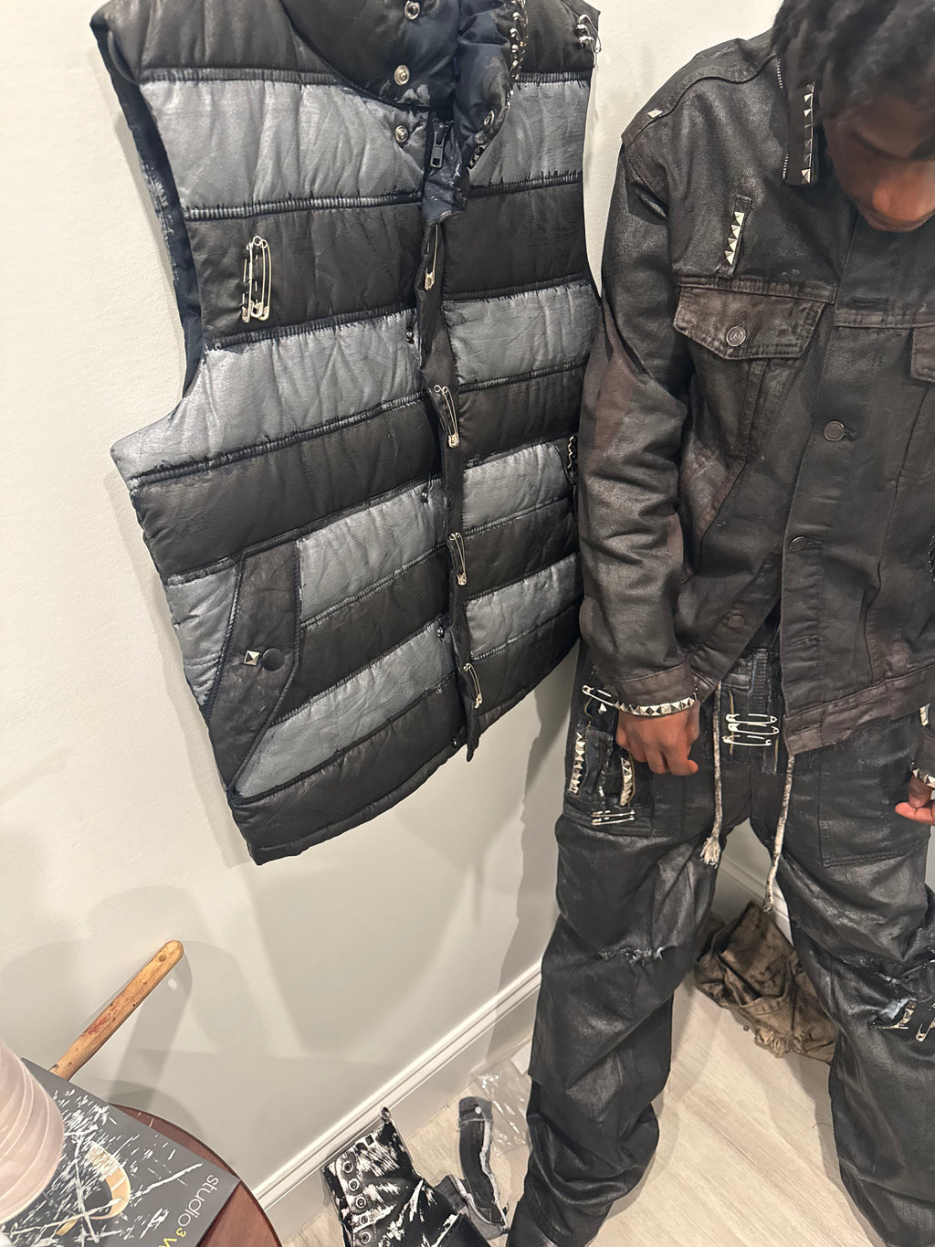 Studded Chieve Denim Jacket