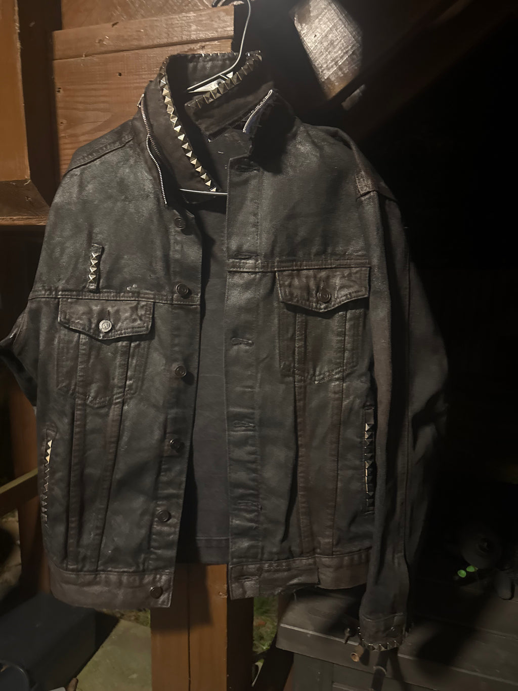 Studded Chieve Denim Jacket